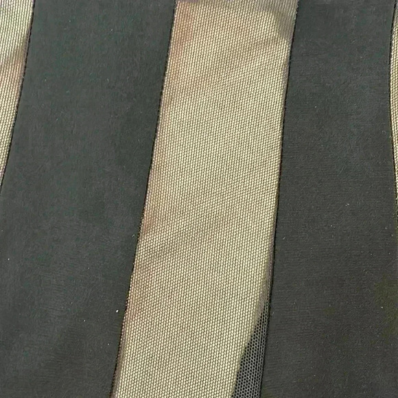 Onyx Noir Womens Formal Dress Black 14 Vintage  Maxi Fitted Avant Garde Glam EUC - Picture 10 of 14